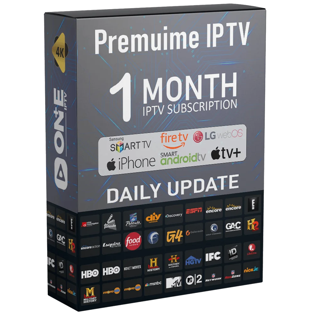 abonnement iptv 1 mois